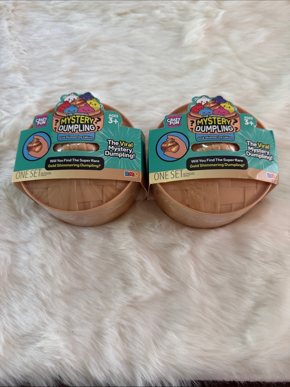 RMS Mystery Dumpling gold, shimmering, edition - set of two